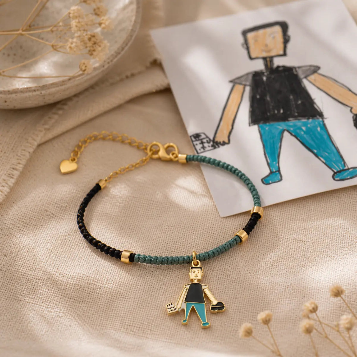 Little Masterpiece – Custom Enamel Bracelet